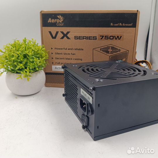 Блок питания Aerocool VX 750W