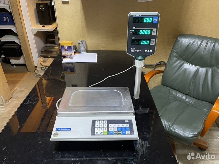 Весы Cas Ap стойка