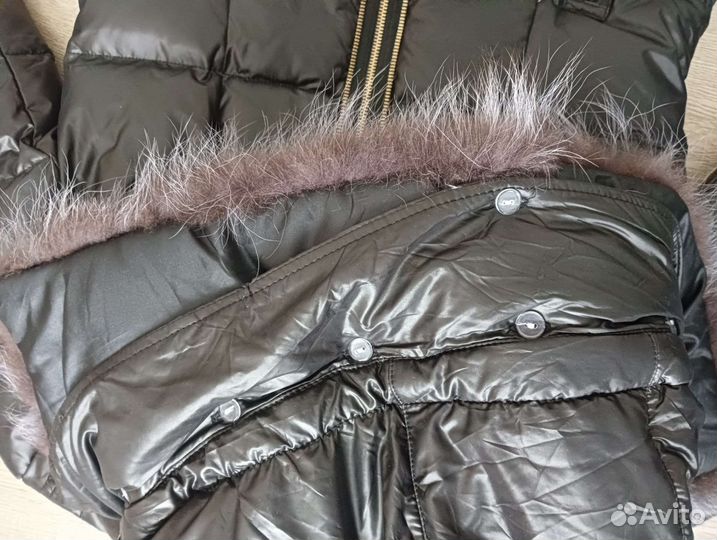 Пуховик женский зимний 44