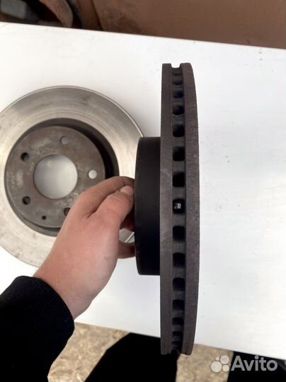 Полный комплект тормозных дисков mazda 6 gj 2014г