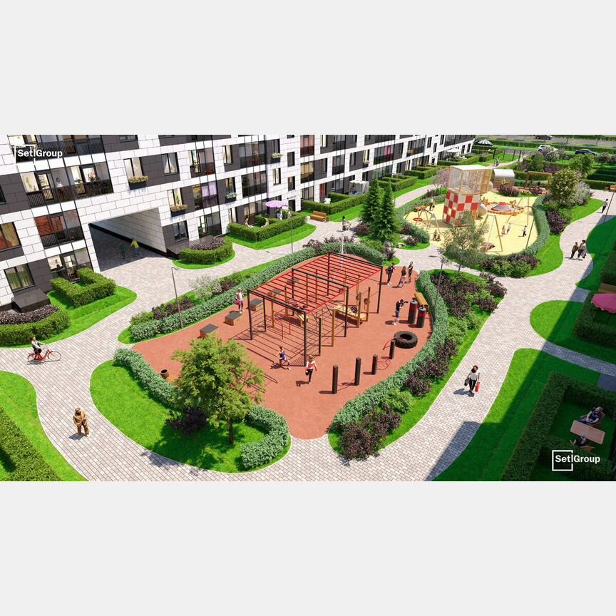 1-к. квартира, 35,7 м², 1/5 эт.