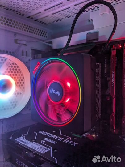 Ryzen 5 2600X + MSI AM4 X470 gaming plus + Кулер