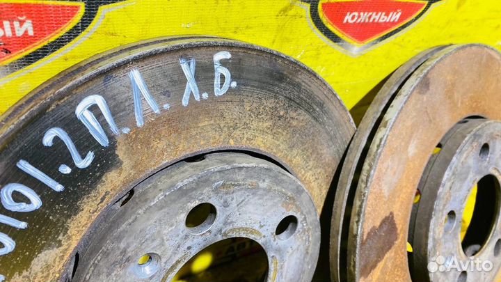 Диск тормозной передний к-кт Volkswagen Polo 1.2