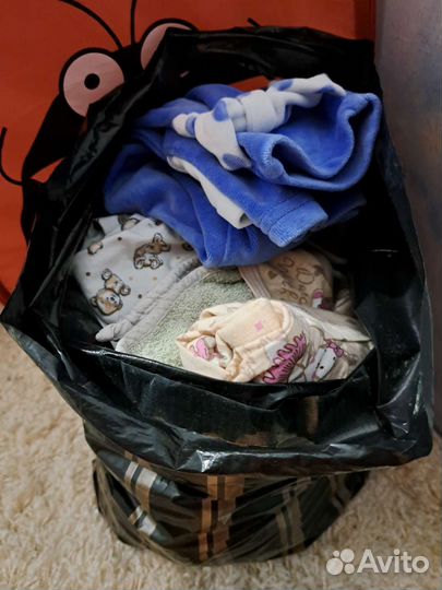 Пакет вещей на девочку