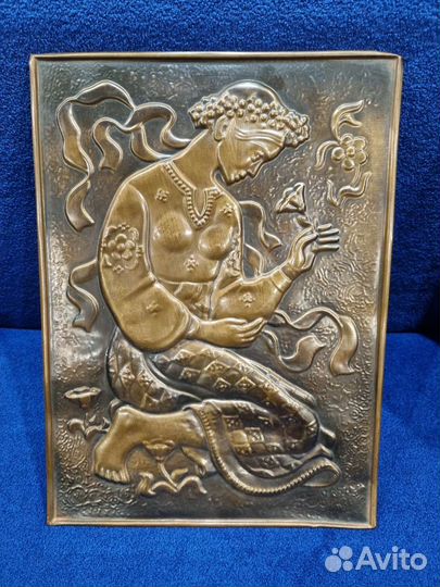 Чеканка медная СССР