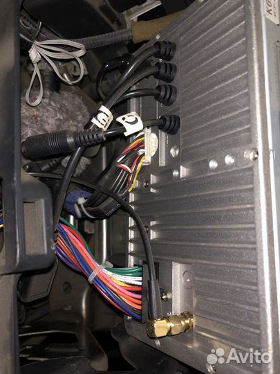 Переходная рамка на Honda Fit 2008