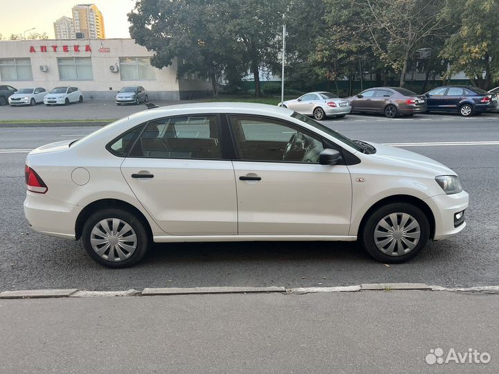 Volkswagen Polo 1.6 AT, 2018, 150 000 км