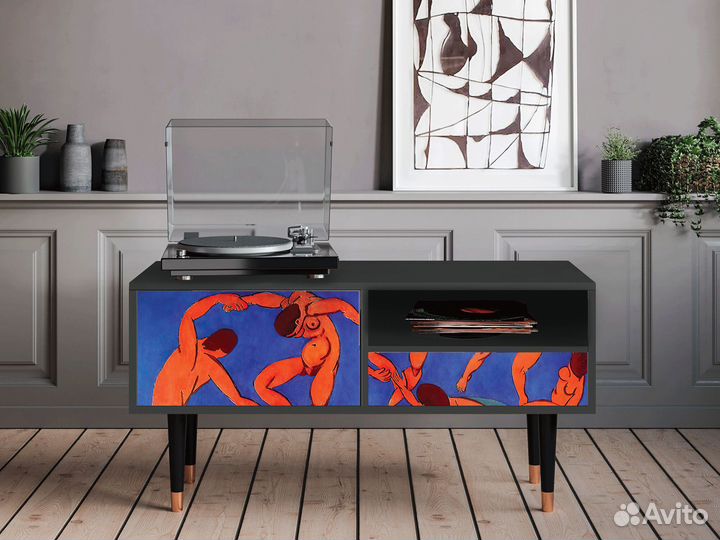 Тв-тумба T3 - Антрацит - The Dance