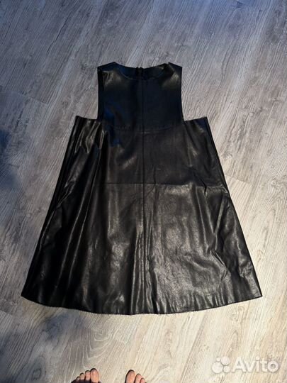 Сарафан из эко-кожи от Ushatava