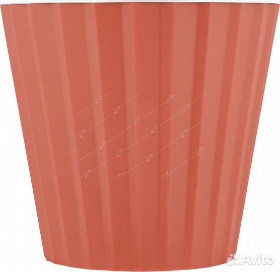 Горшок пластиковый SandD320мм,v15,8л c дренажной в