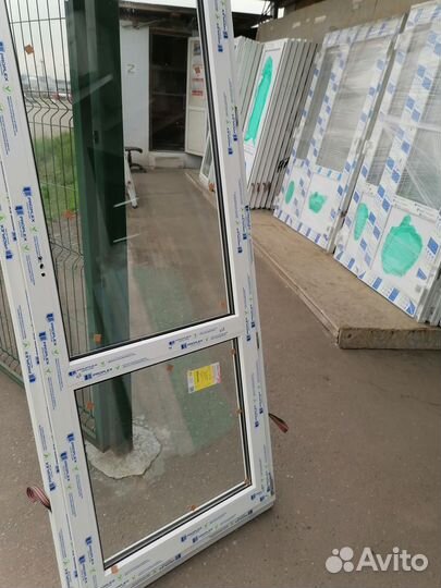 Пластиковые двери 80х200 балконные