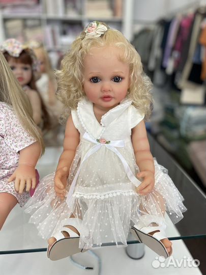 Кукла реборн полностью силиконовая