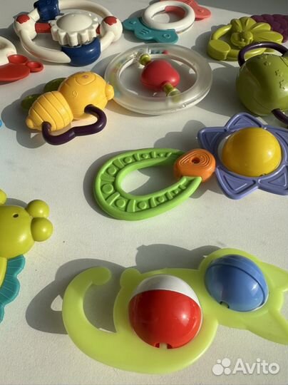 Погремушки прорезыватели