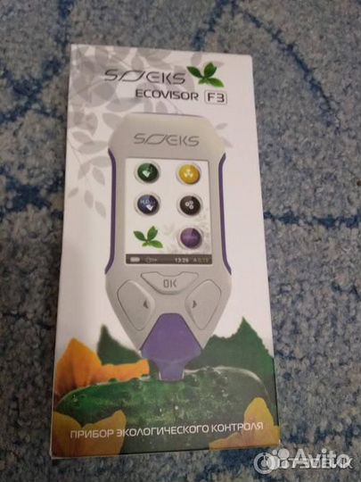 Дозиметр нитраты- вода- радиация F-3 соэкс