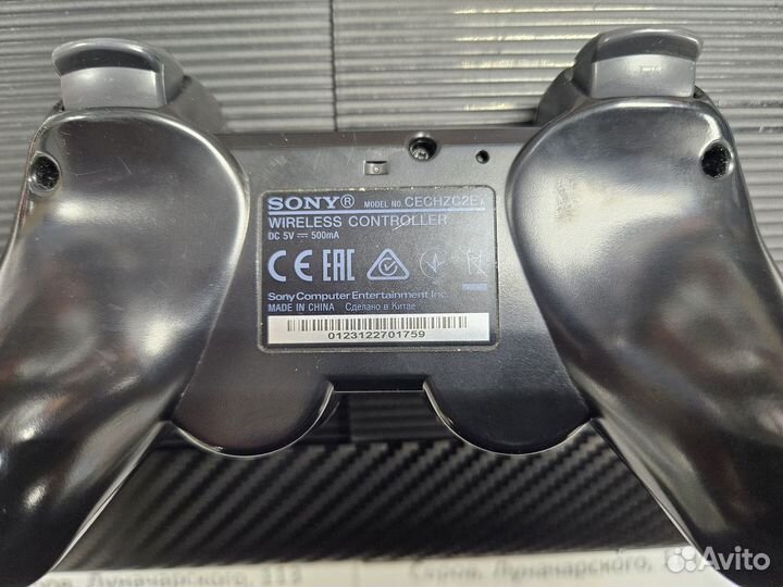 Sony PS3 Super Slim 500Gb 2 геймпада много игр