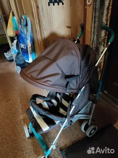 Прогулочная коляска трость бу