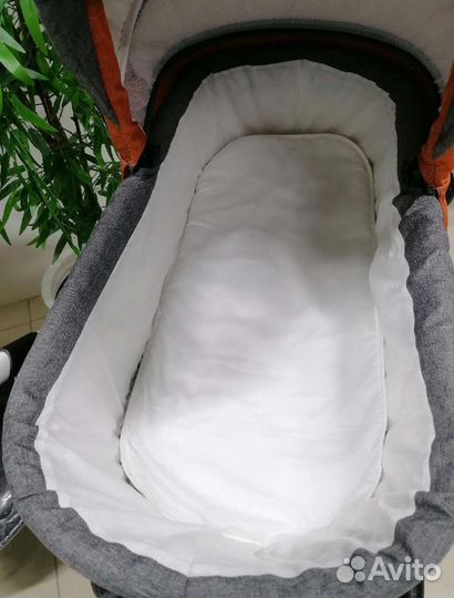 Коляска 2в1 Marimex Doris (графит с терракотом)