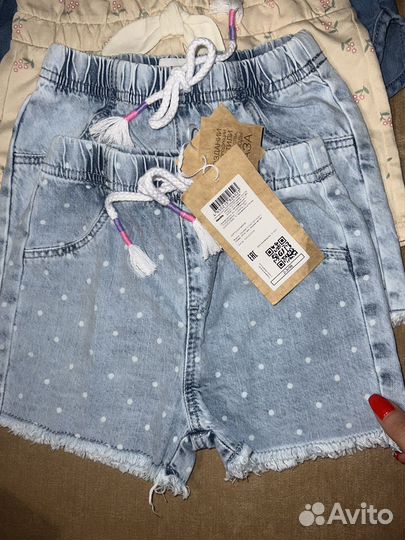 Новые шорты для девочки gloria jeans