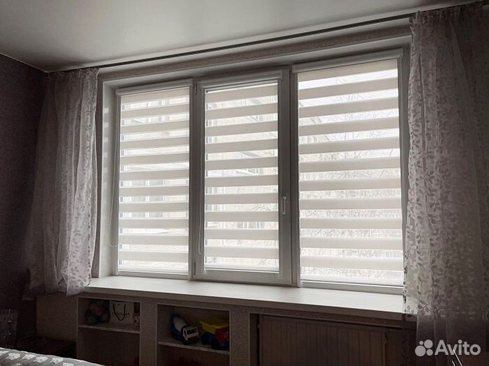 Шторы рулонные, жалюзи