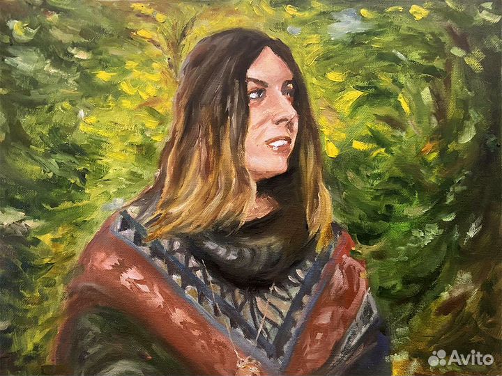 Портрет маслом по фото