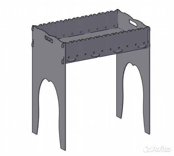 Мангал разборный 3 мм