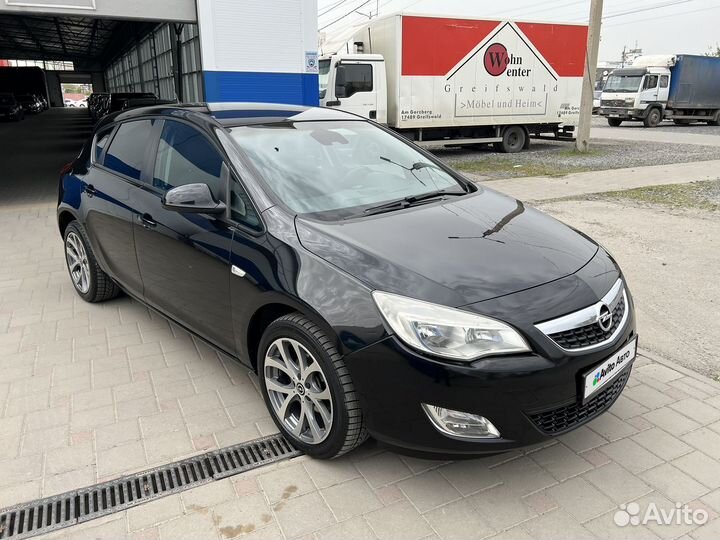 Opel Astra 1.6 AT, 2010, 183 357 км