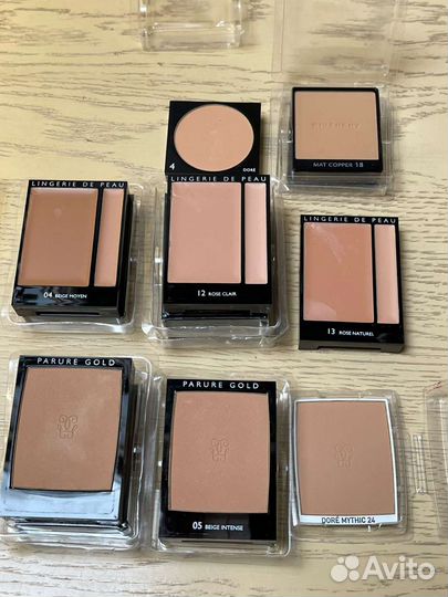 Пудра, румяна givenchy guerlain тестер