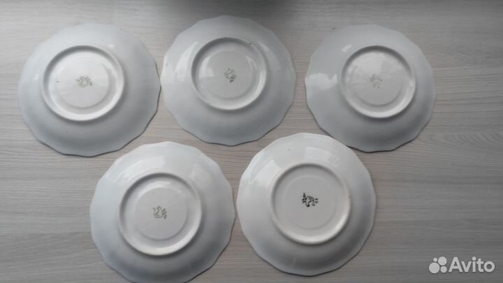 Блюдце чайное лфз, Вербилки,Дулево