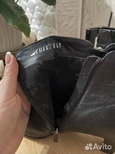 Ботильоны натуральная кожа