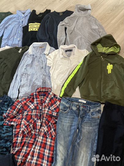 Пакет 21 штука одежды для мальчика 9-14 лет