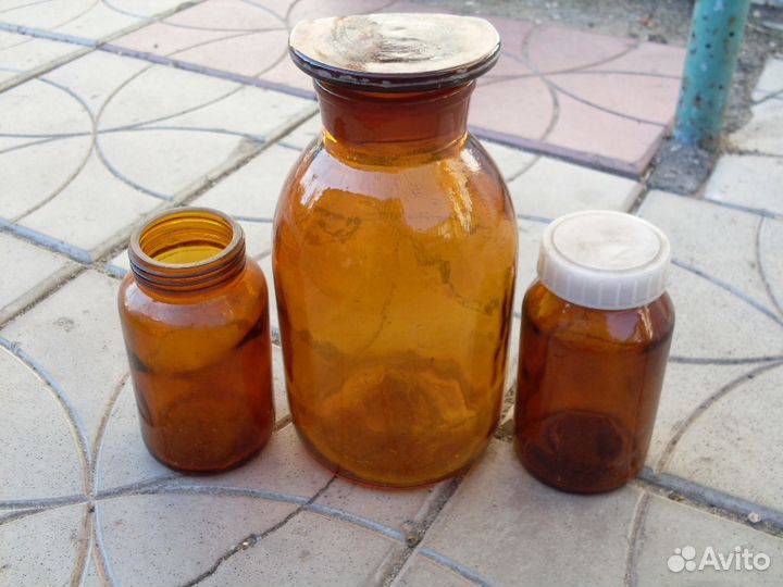 Стеклобанки темные