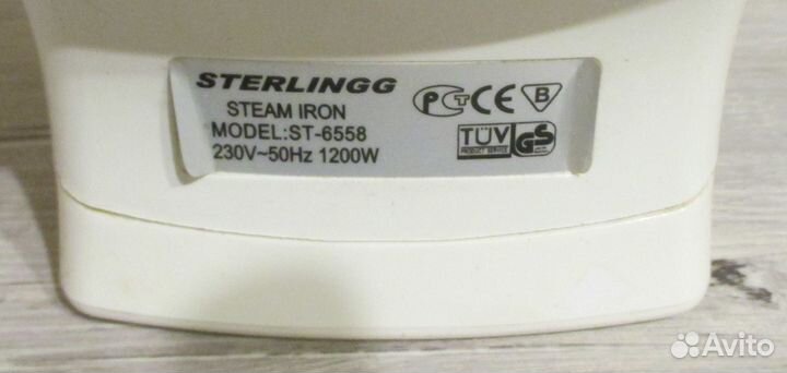 Утюг sterlingg st-6558
