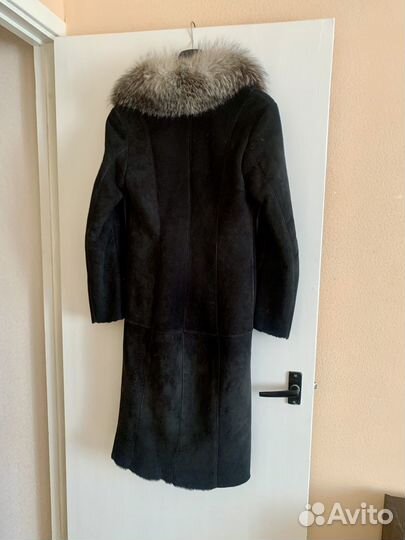 Дубленка натуральная женская 44