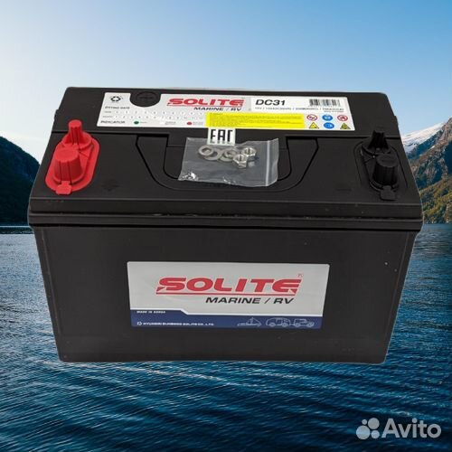 Аккумулятор solite marine/RV DC31 105Ah 700A Пп