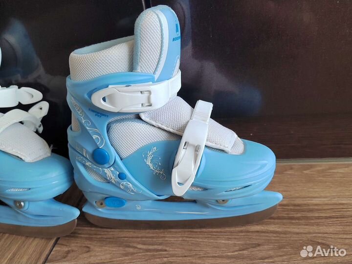Коньки раздвижные 30-33 размер бу