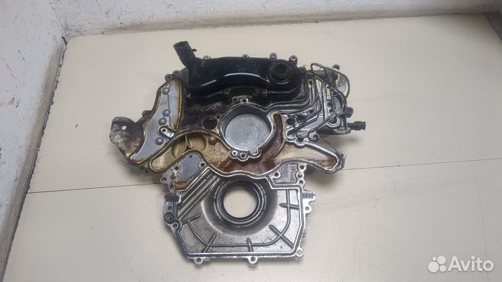 Крышка передняя двс Audi A7, 2013