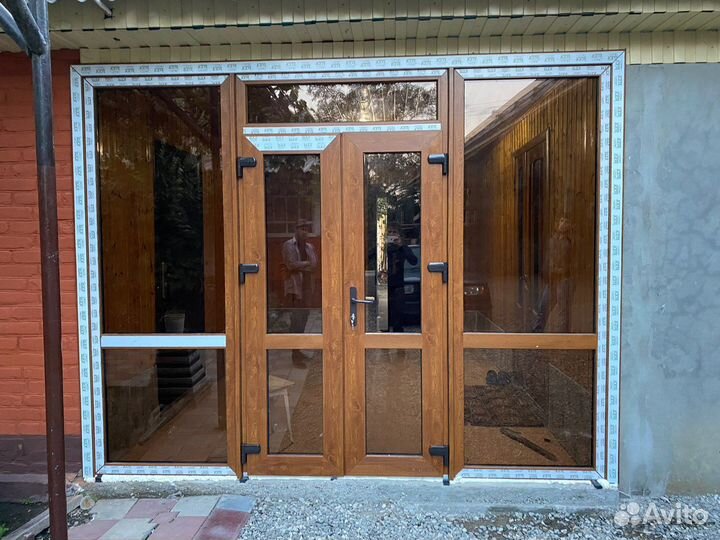 Окна двери витражи