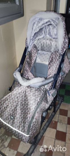 Санки коляска ника