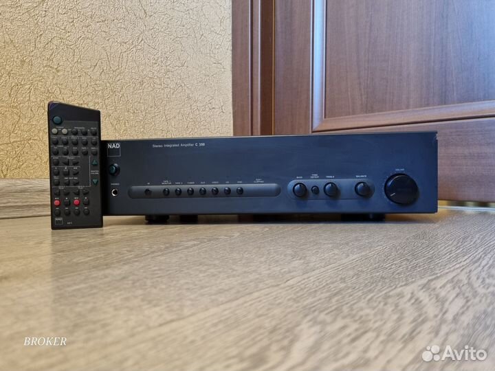 Усилитель Nad c350 с пультом управления