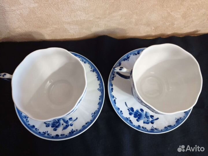 Чашки, Гжель