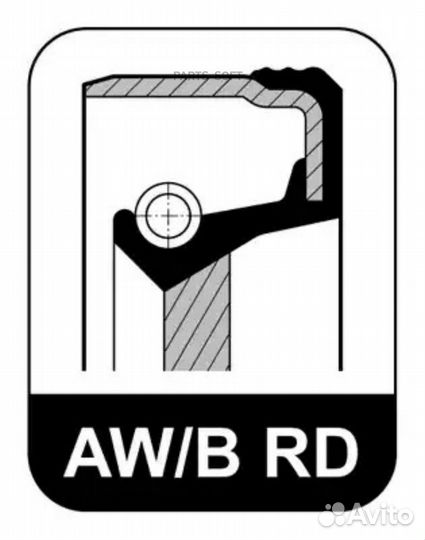 Elring 466042 466.042E сальник кпп 43x58x7\MB W126