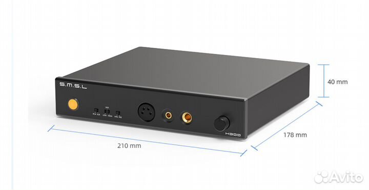 Услилитель для наушников smsl H300