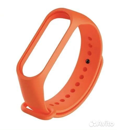 Ремешок силиконовый для Xiaomi (оранжевый)