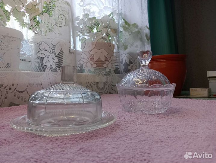 Сахарница и маслёнка СССР