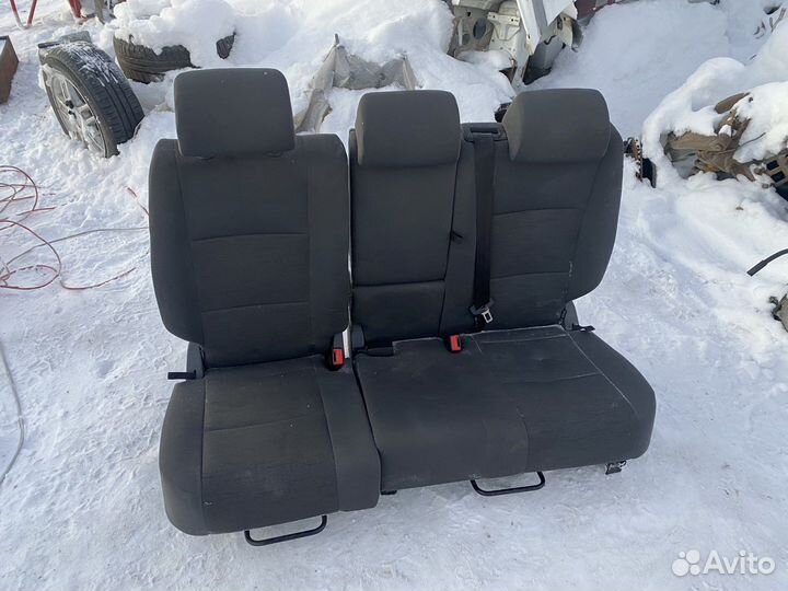 Задний диван vw golf plus