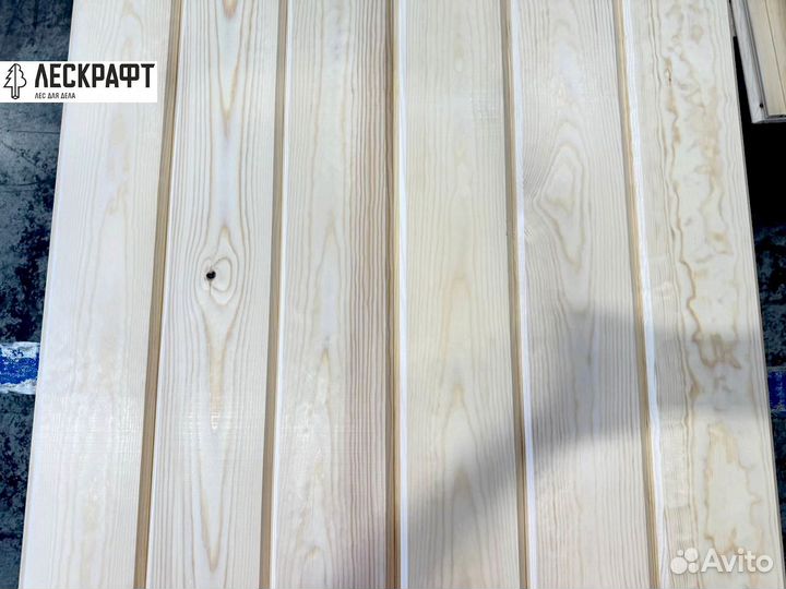 Имитация бруса 20*146*3000 сорт B ангарская сосна