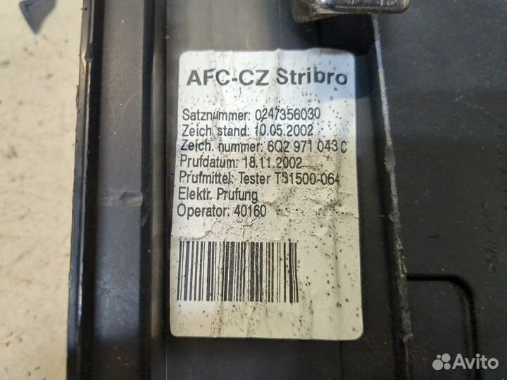 Блок предохранителей Skoda Fabia, 2003