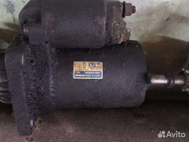 Стартер kia rio 1
