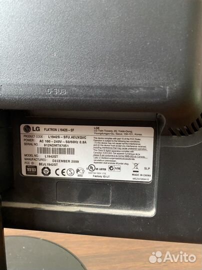 Системный блок и монитор