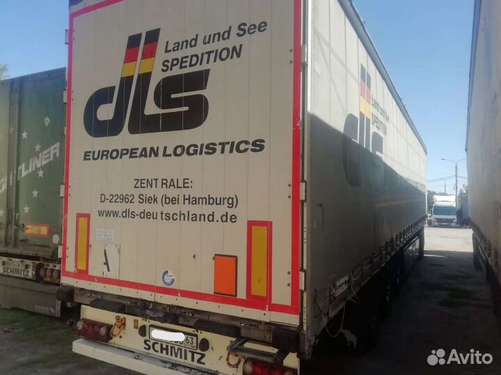 Полуприцеп шторный Schmitz Cargobull S01, 2008